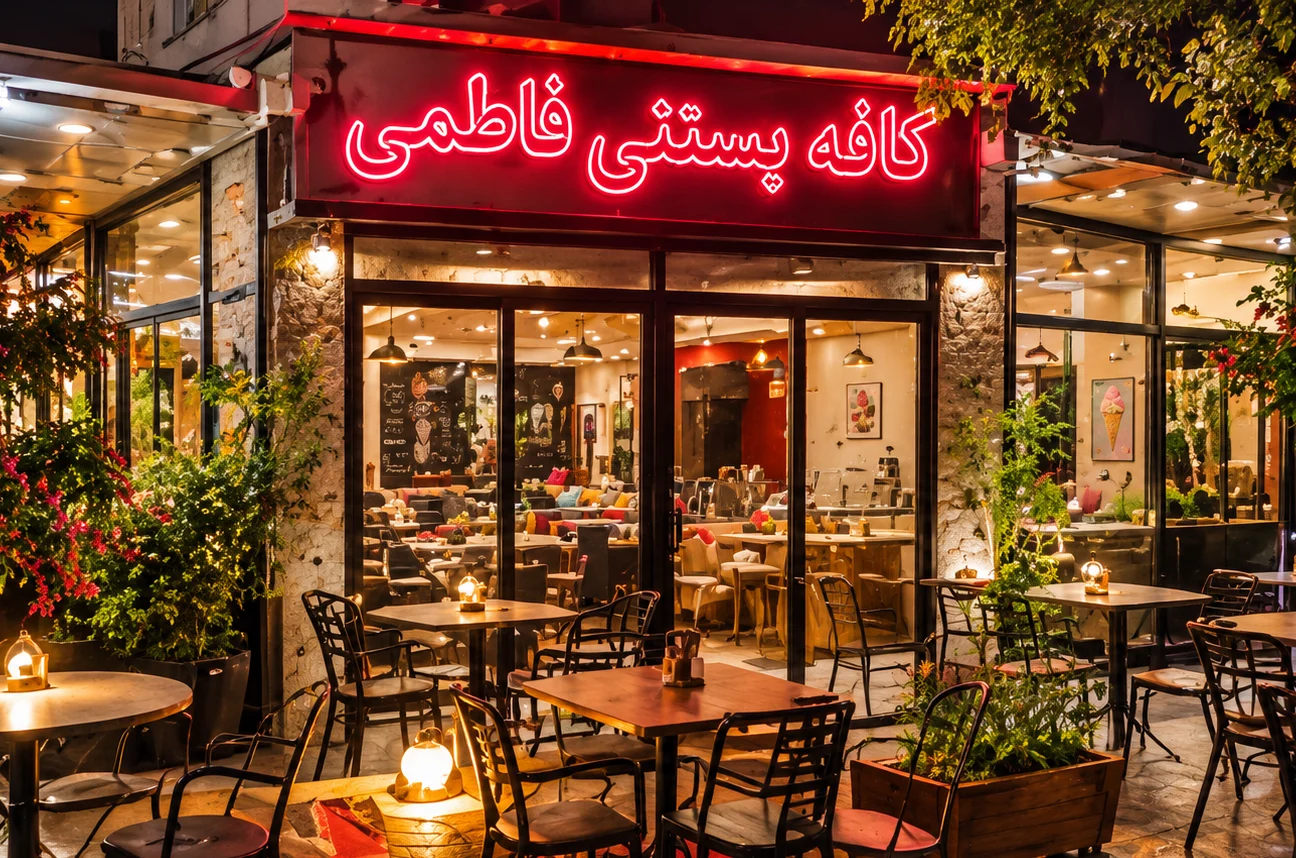 کافه بستنی فاطمی مشهد